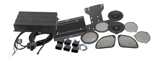 Precision Power Front Audio Kit for 2014-2023 HD Road Glide & Street Glide