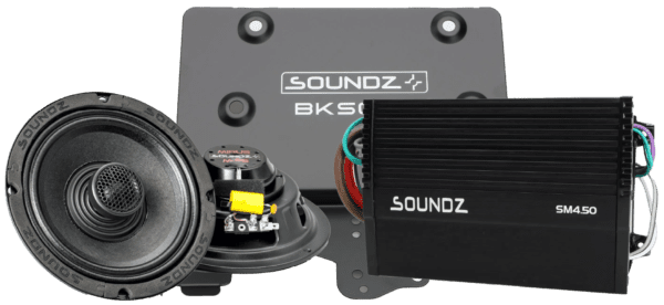 Soundz Audio Front Audio Kit for 2014-2023 Harley Davidson Road Glide Street Glide
