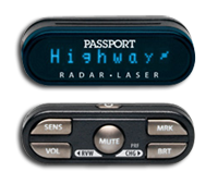 Passport radar detector