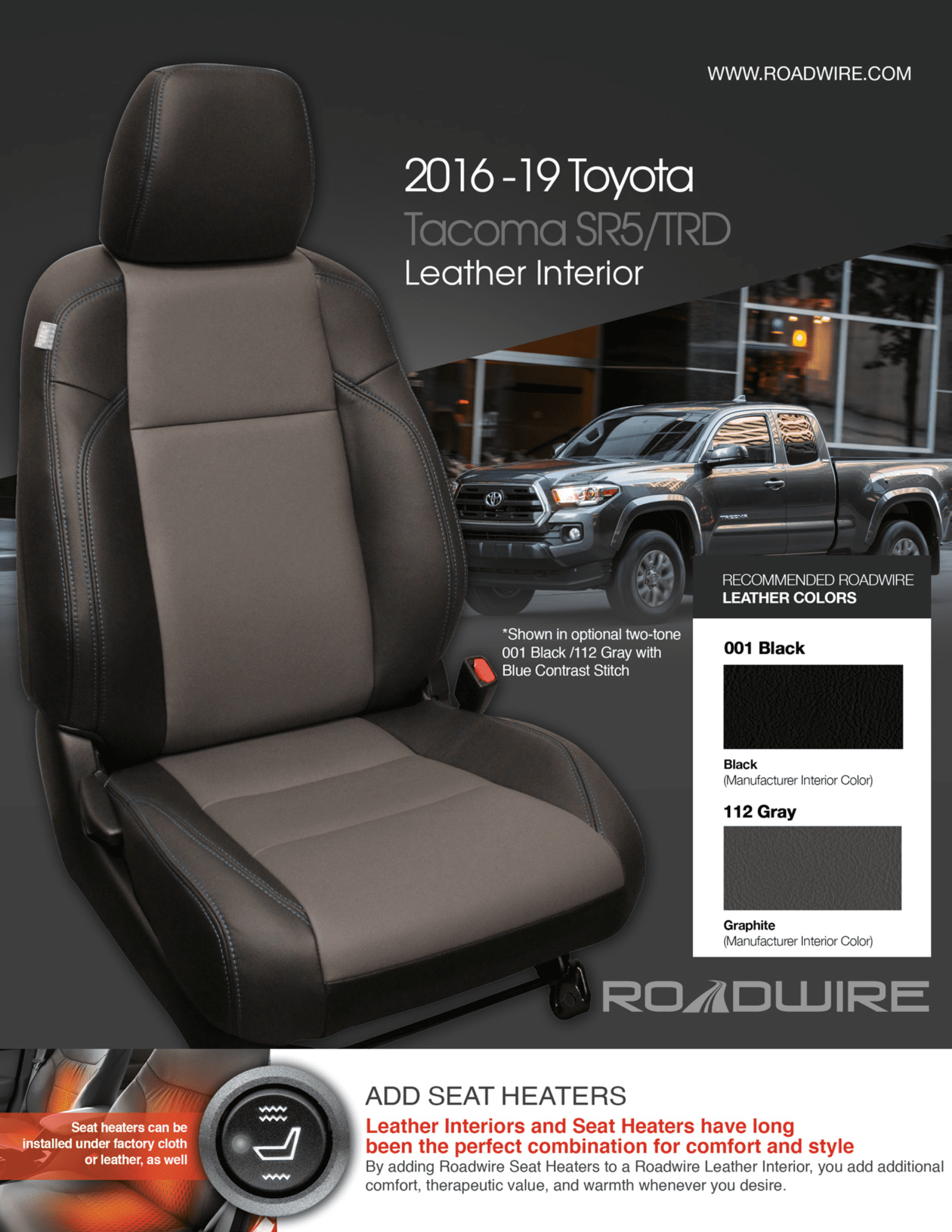 Aftermarket Custom Leather Seats & Interior PDA Road Gear