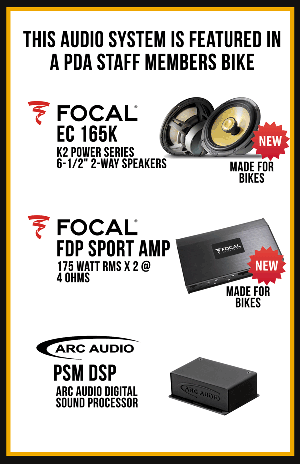 Motorcycle Audio & Lighting Specialists PDA Road Gear